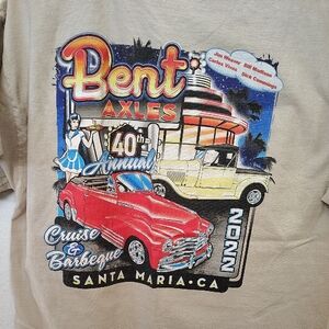 Limited Edition Bent Axels 40th Annual Car Show Tee